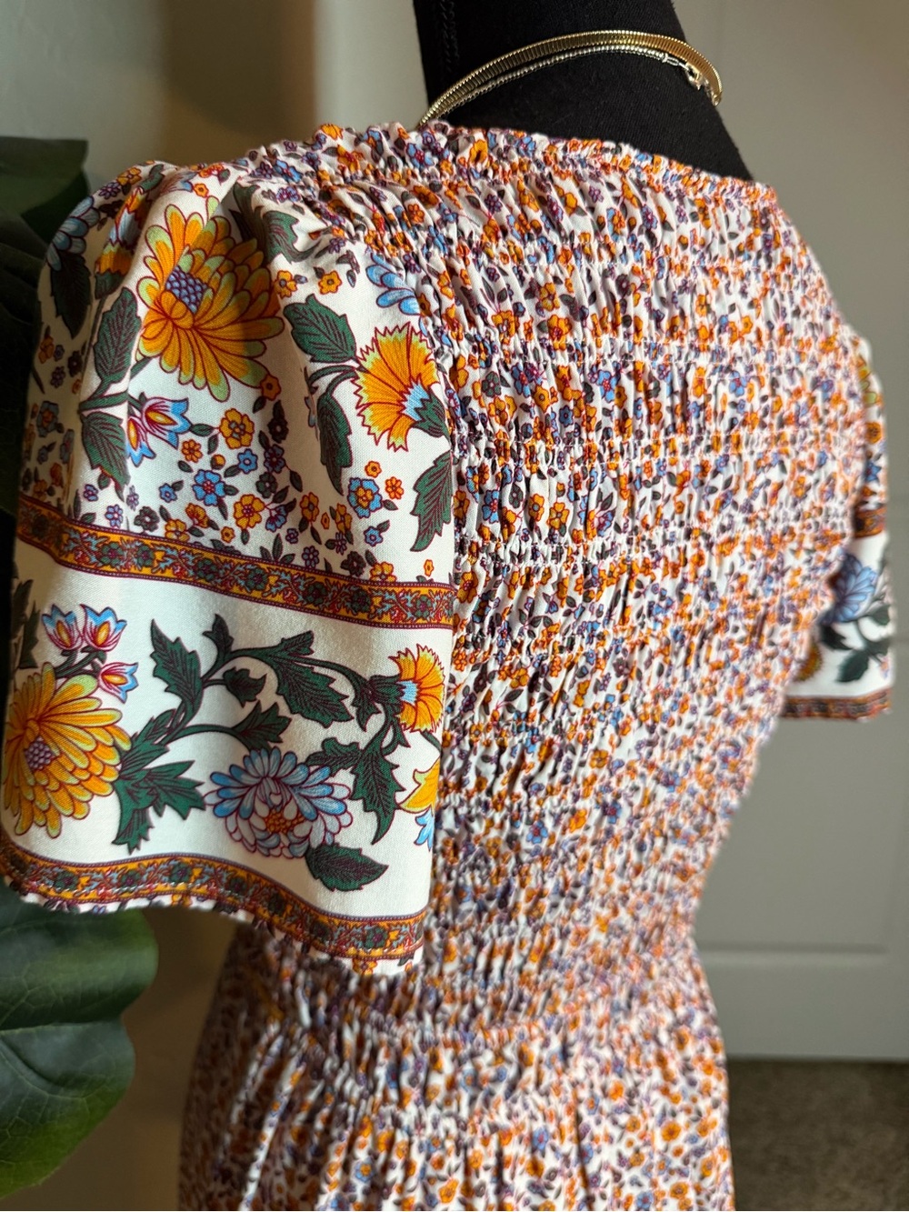 Umgee Floral Maxi Dress - Picture 7 of 12